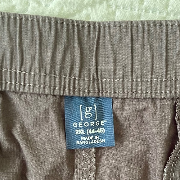 NWT George At the Knee Ripstop SHORTS size 2XL 44-46 - Picture 5 of 9